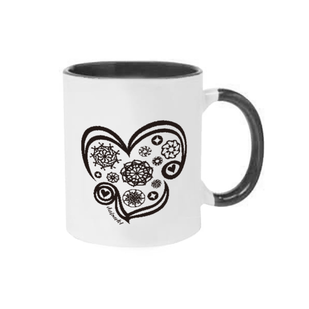 ことばもん／だいすき・ハート　ベーシック２／２トーンマグ 2トーンマグカップ