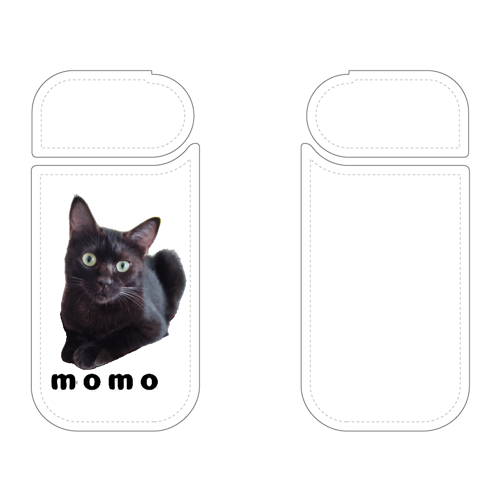 黒ねこももちゃん IQOSケース