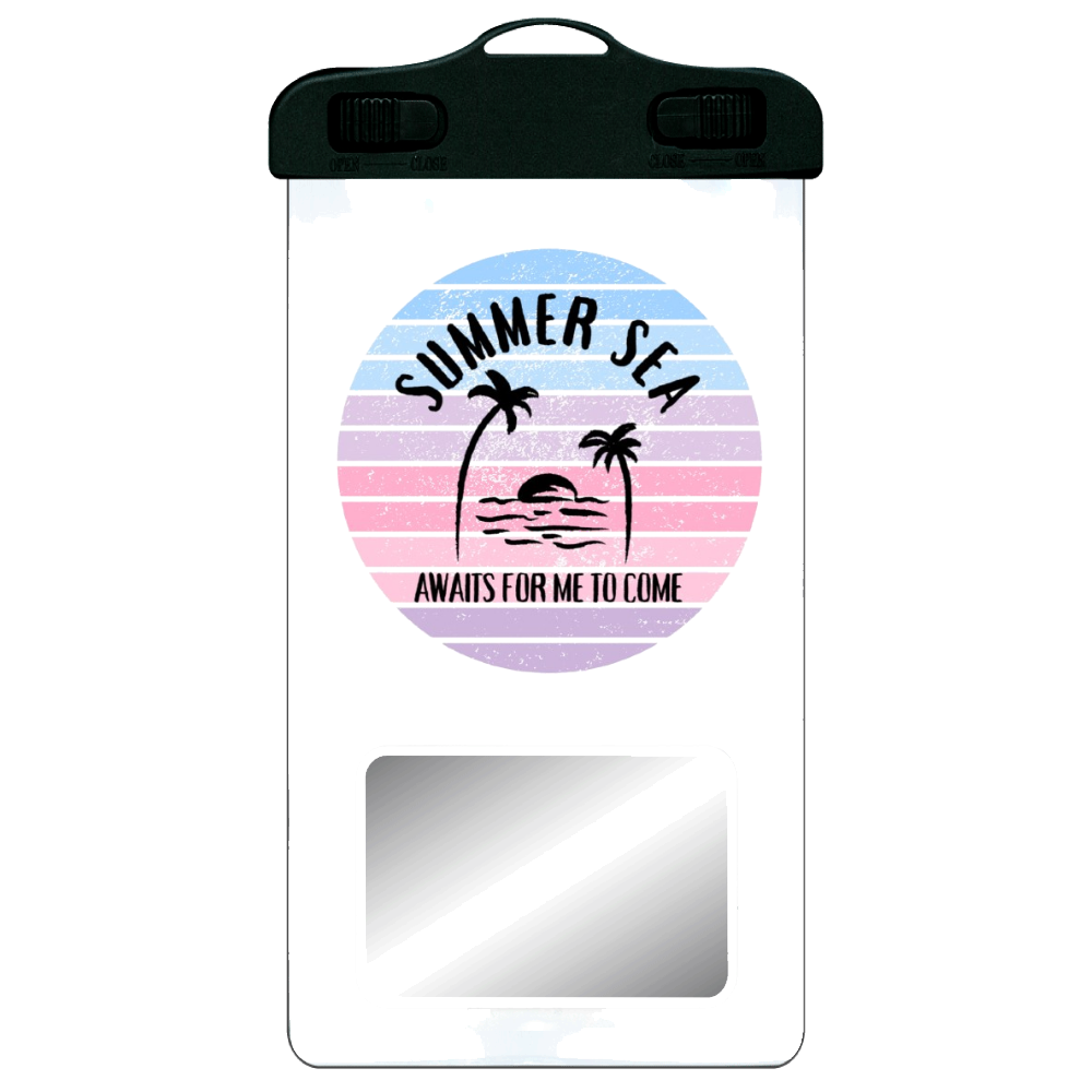 summer sea☆ピンク SPC06(防水スマホケース)