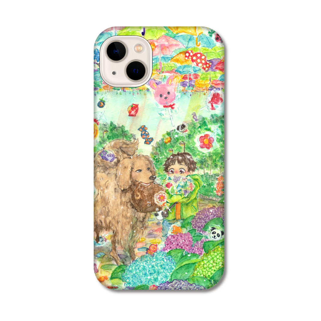 傘時々飴  iPhone14 Plusケース iPhone14 Plus