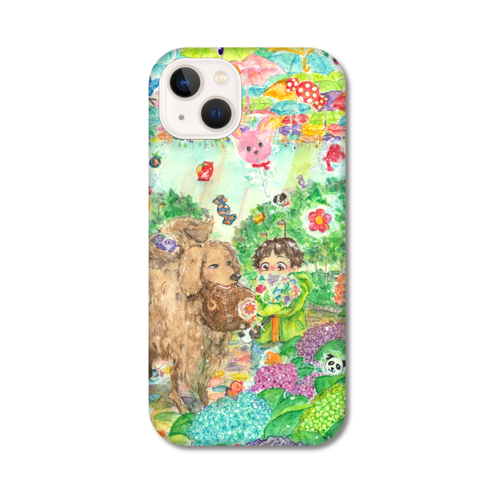 傘時々飴  iPhone13ケース iPhone13 