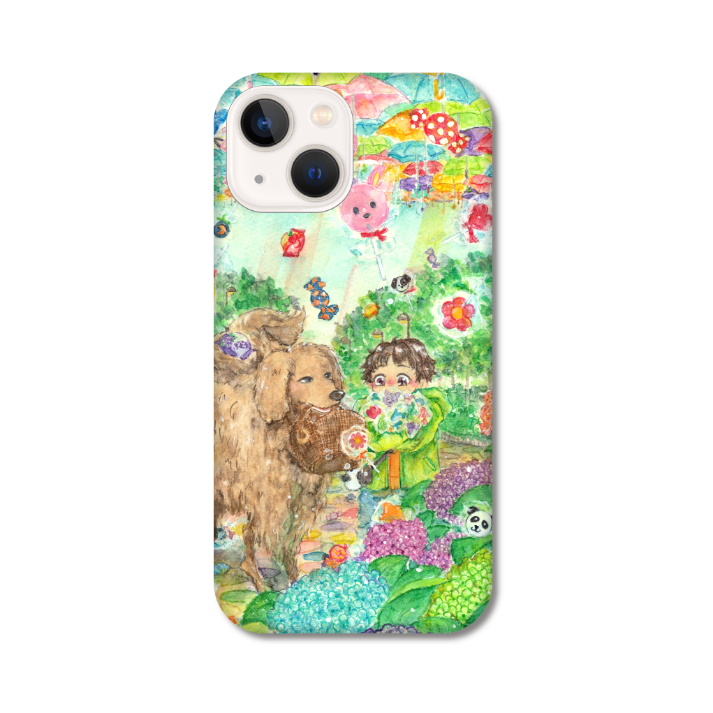 傘時々飴  iPhone13 miniケース iPhone13 mini