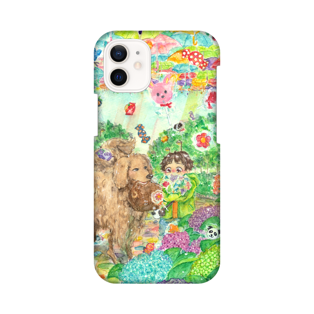 傘時々飴  iPhone12 miniケース iPhone12 mini