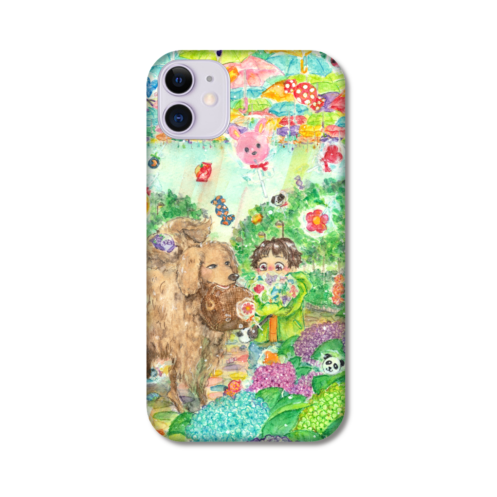 傘時々飴  iPhone 11ケース iPhone 11
