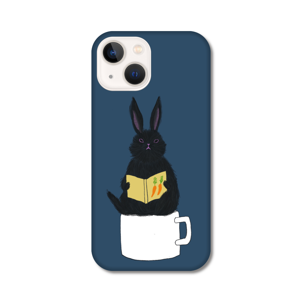 黒うさぎの読書 iPhone13 mini