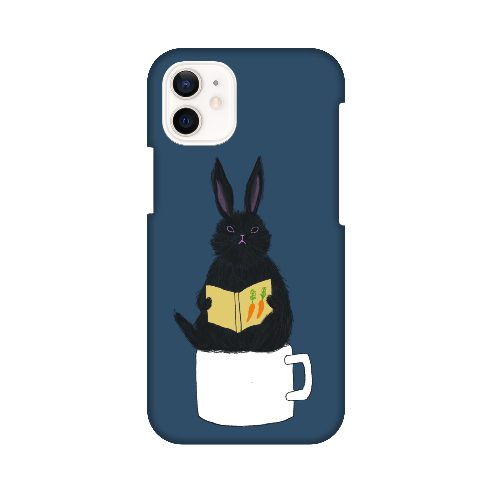 黒うさぎの読書 iPhone12 mini