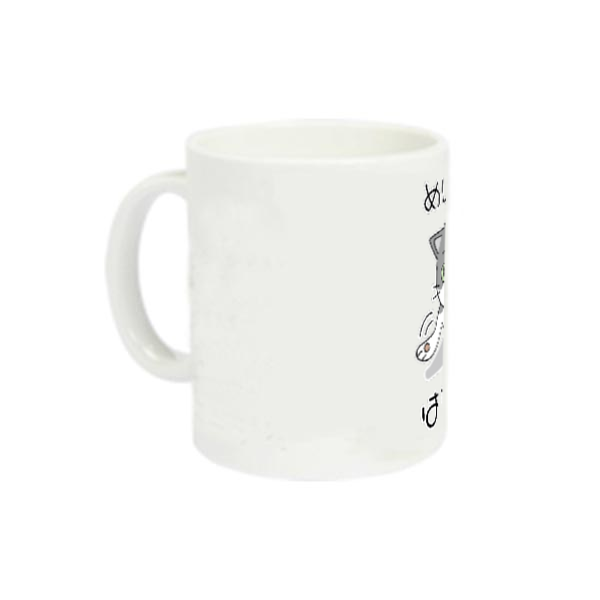 まゆげネコ / はちわれ 定番マグカップ