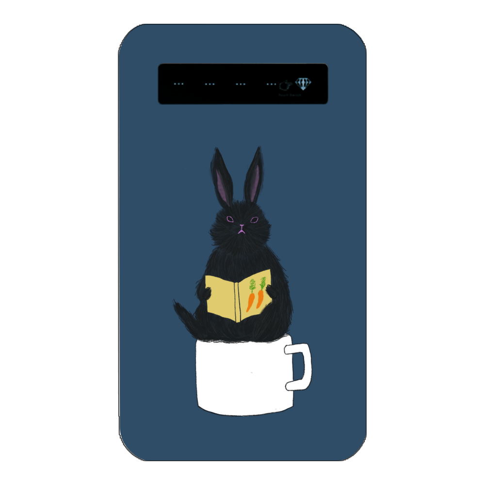 黒うさぎの読書 インジケータ有バッテリー4000mAh