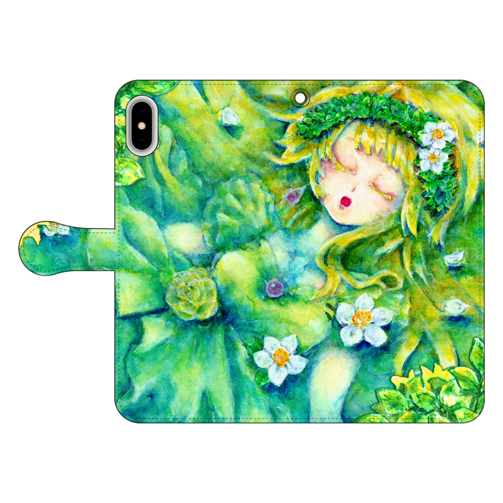 窓の外　 iPhone Xs MAX  iPhone Xs MAX 手帳型スマホケース