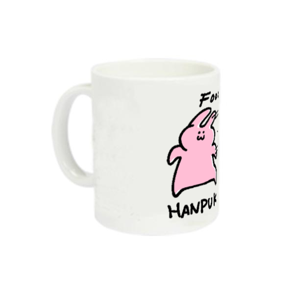 反復横跳びうさぎ 定番マグカップ