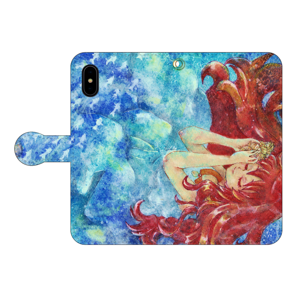 思ひ出の海　iPhoneX/Xs iPhoneX/Xs 手帳型スマホケース