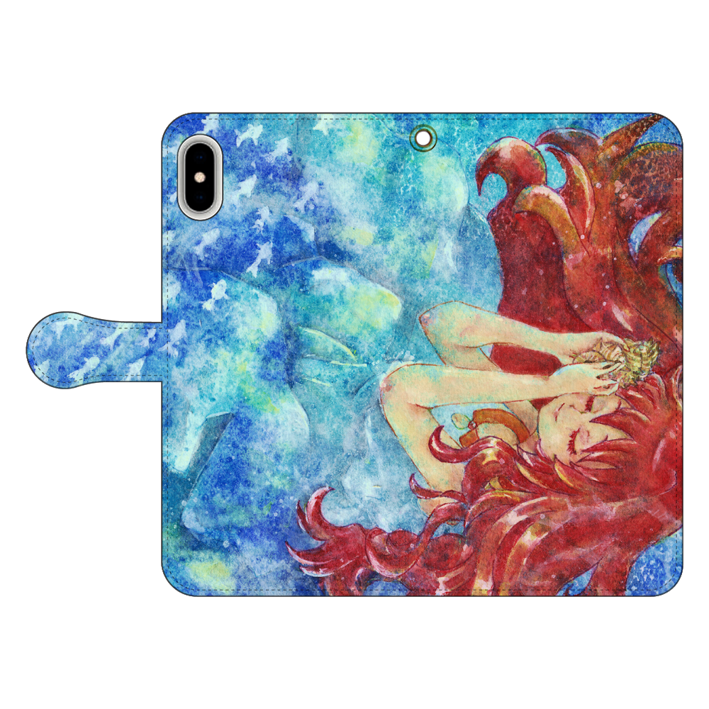 思ひ出の海　iPhone Xs MAX iPhone Xs MAX 手帳型スマホケース