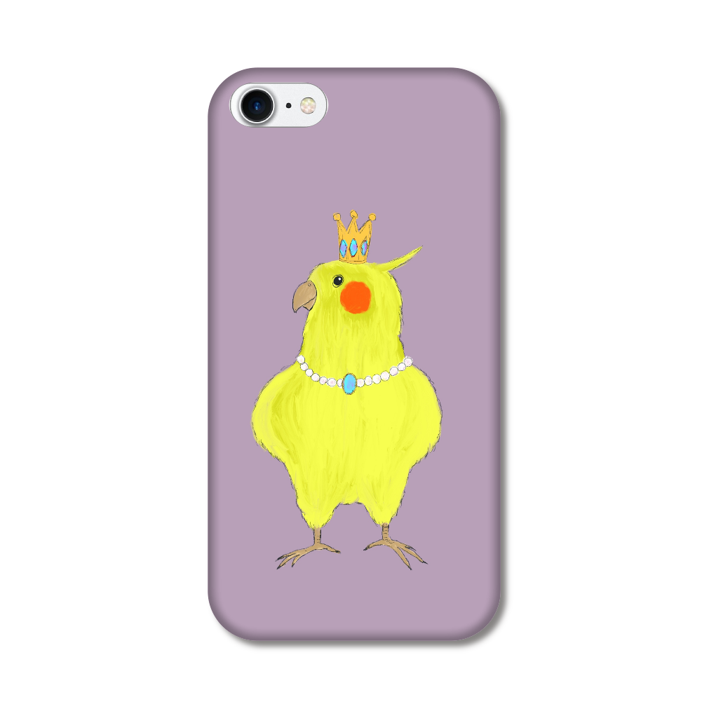 お姫様みたいなオカメインコ iPhoneSE2/SE3