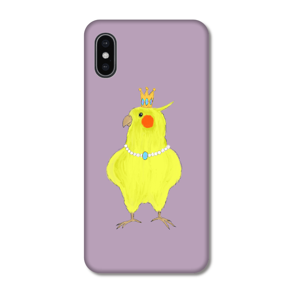 お姫様みたいなオカメインコ iPhoneX/Xs