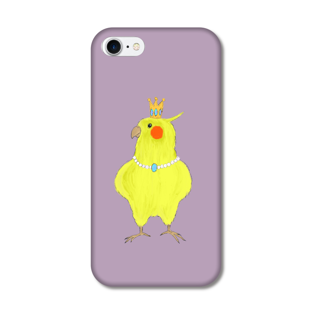 お姫様みたいなオカメインコ iPhone8