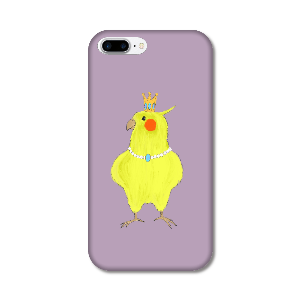 お姫様みたいなオカメインコ iPhone8Plus