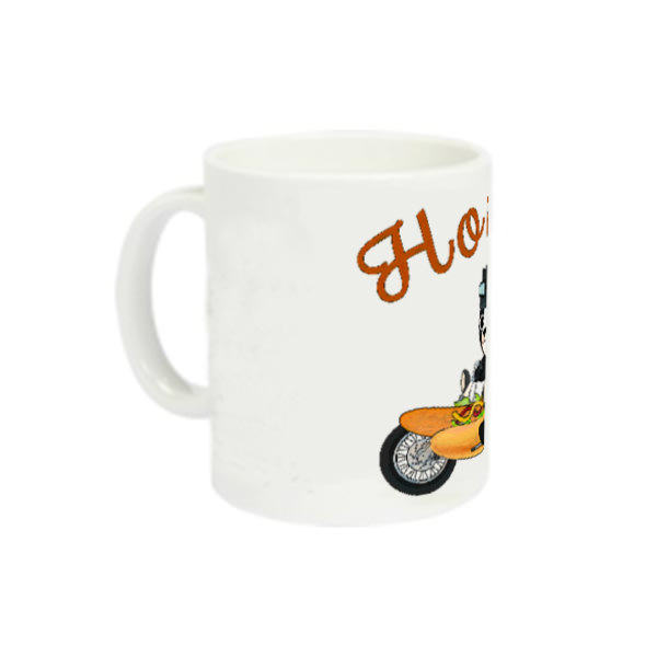 ホットドッグフレンチブルドッグちゃん 定番マグカップ