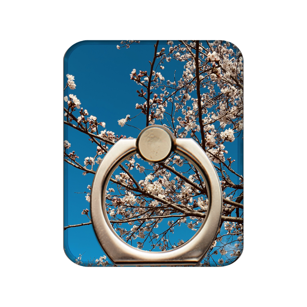 青空の桜 スマホリング