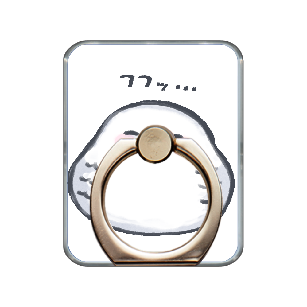 ふふふくろう スマホリング