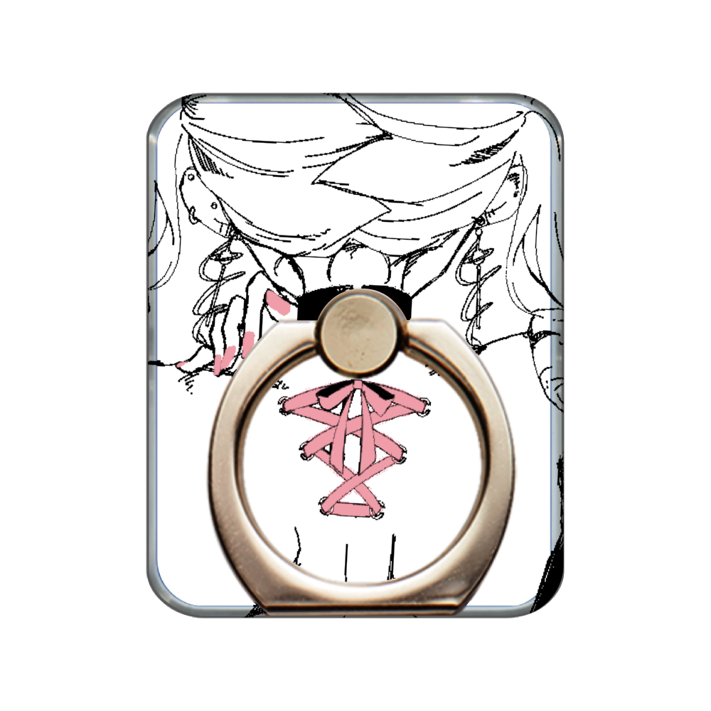 いちごのリング スマホリング