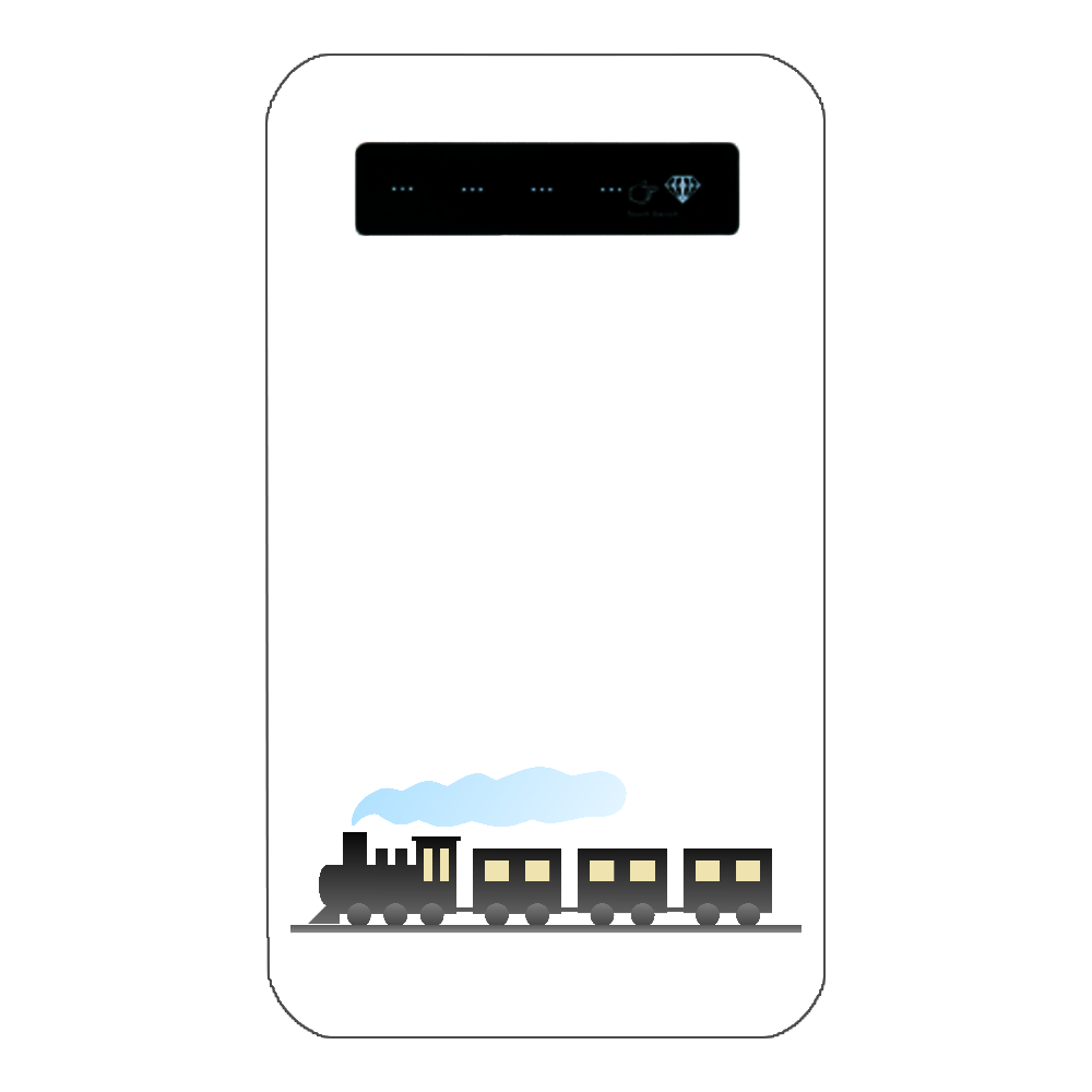 線路はつづくよ（文字なし） インジケータ有バッテリー4000mAh