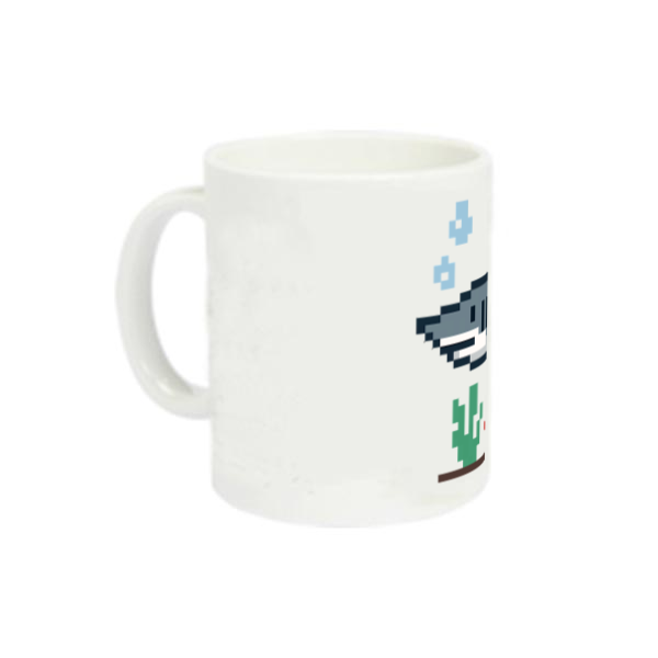 サメと珊瑚 定番マグカップ