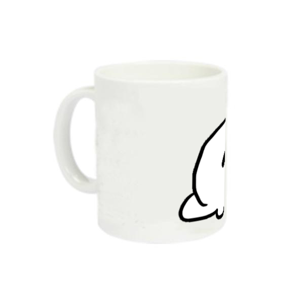 疑問に思うお餅 定番マグカップ