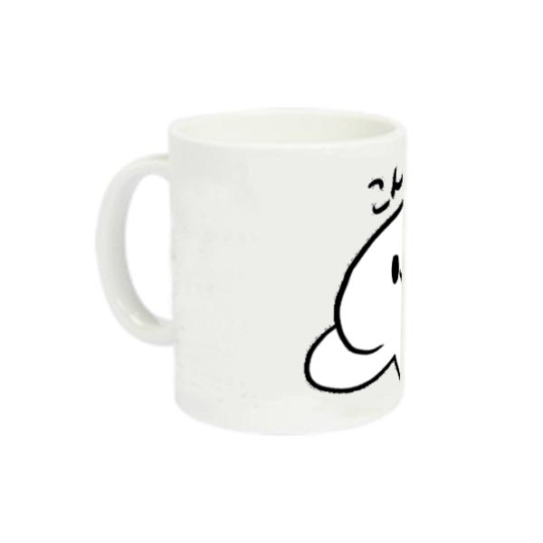 挨拶するお餅 定番マグカップ