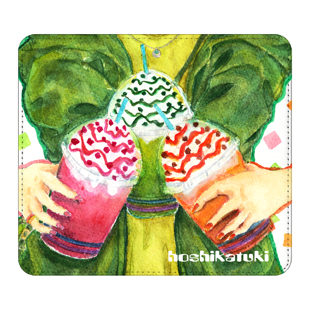 推し色フラペチーノ マウスパッド