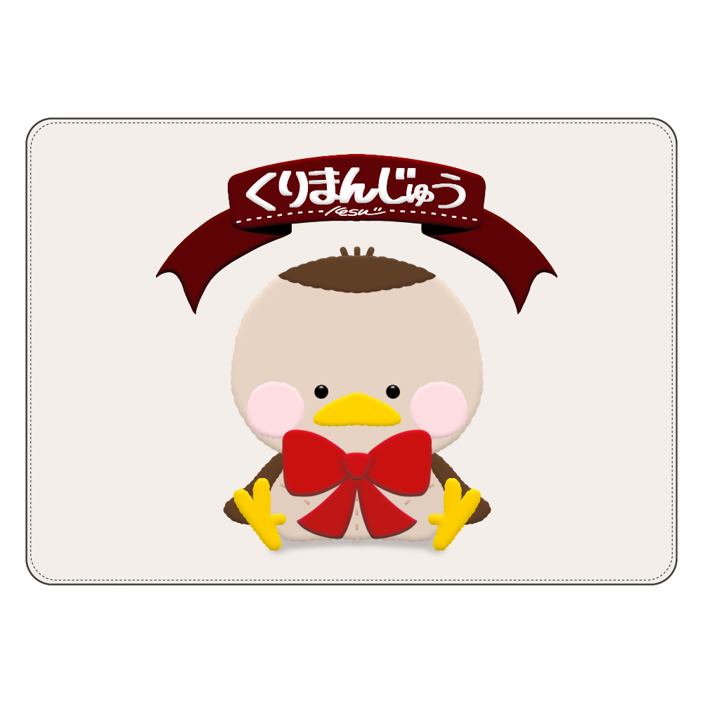 くりまんじゅう　タブレットケースM タブレットケース汎用Mサイズ