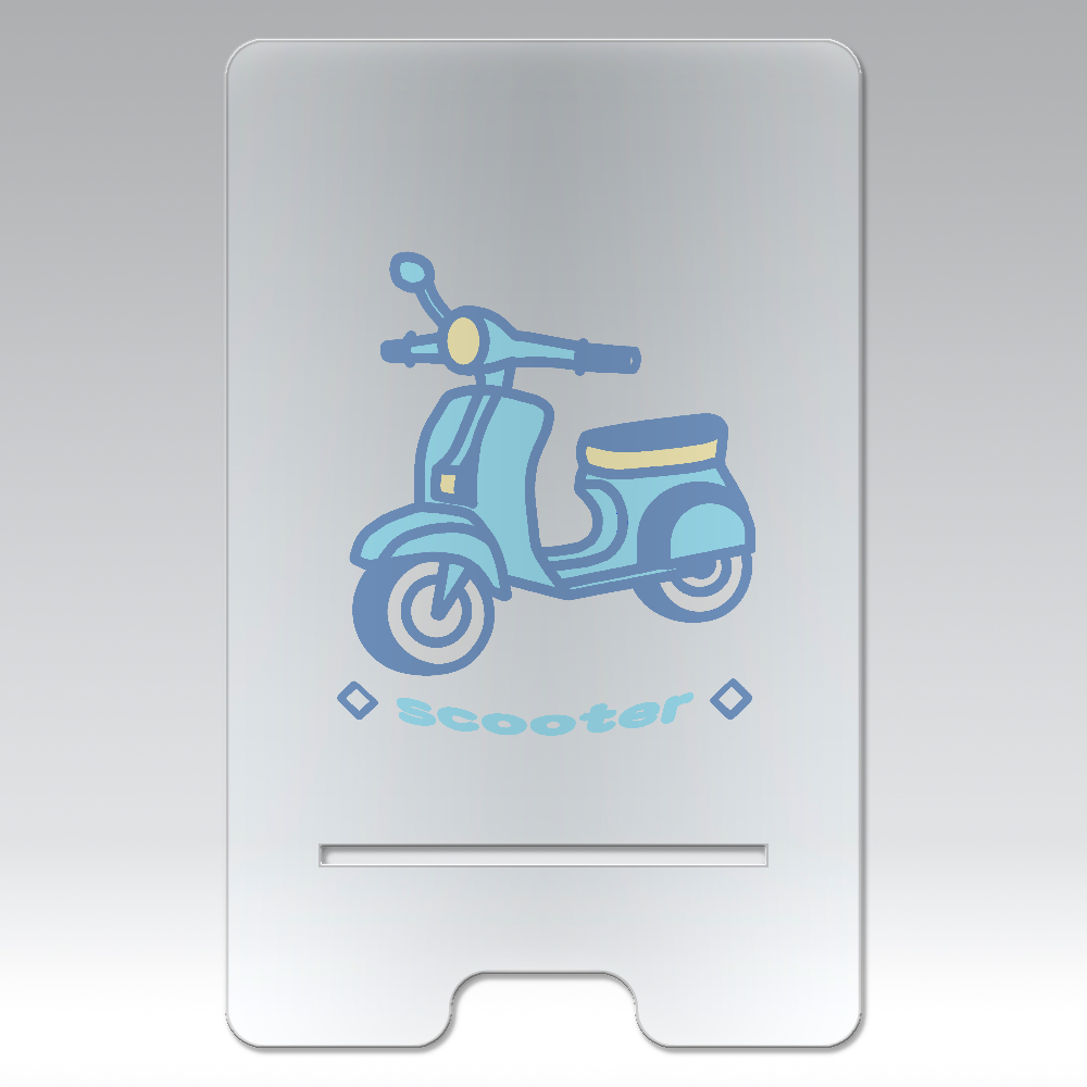スクーターⅡ アクリル スマホスタンド