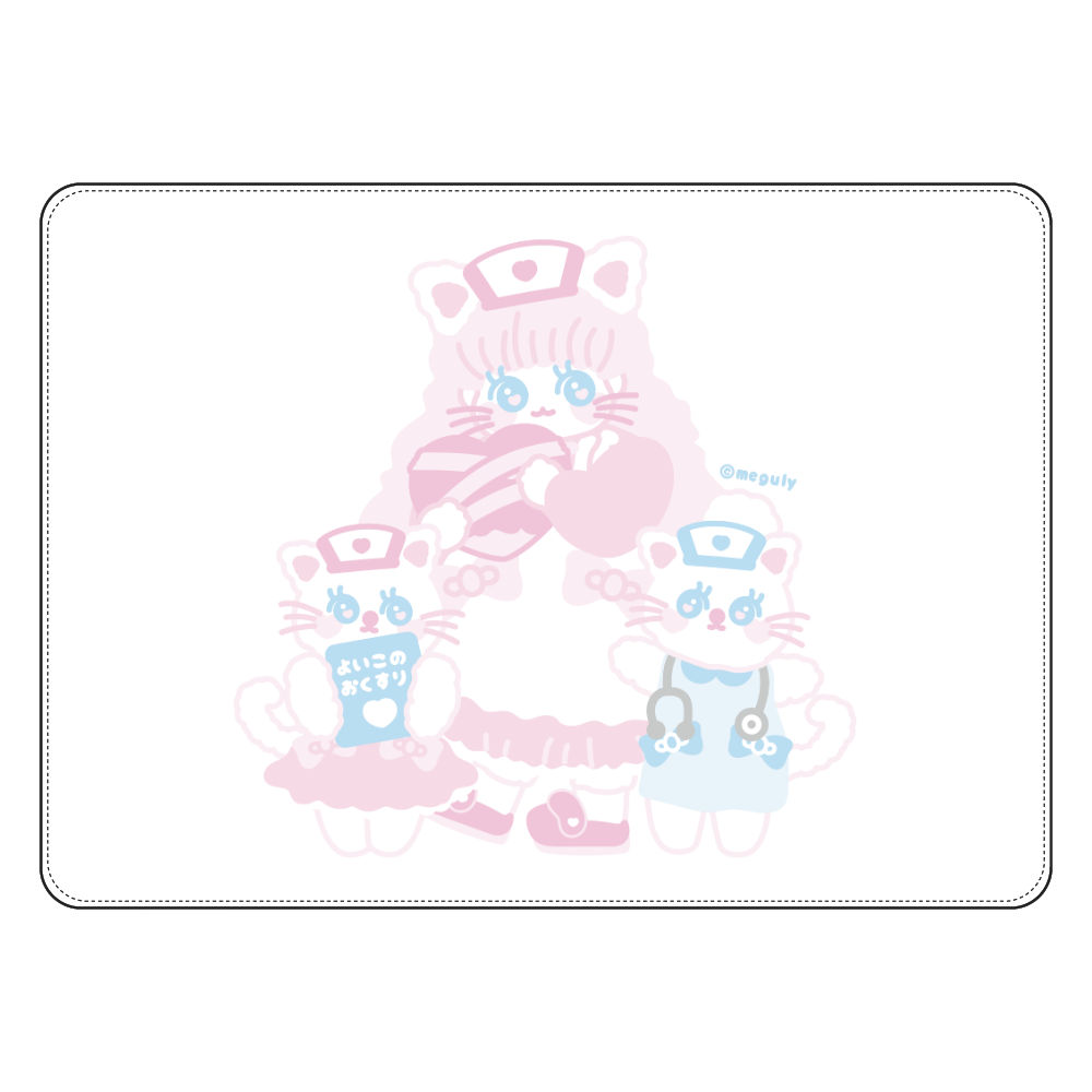 もふにゃんクリニック タブレットケース汎用Mサイズ