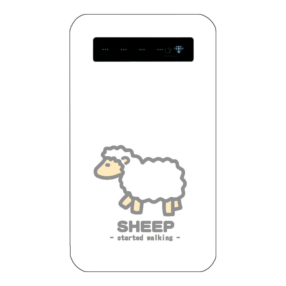 なんとなく歩き出すひつじⅡ（灰） インジケータ有バッテリー4000mAh
