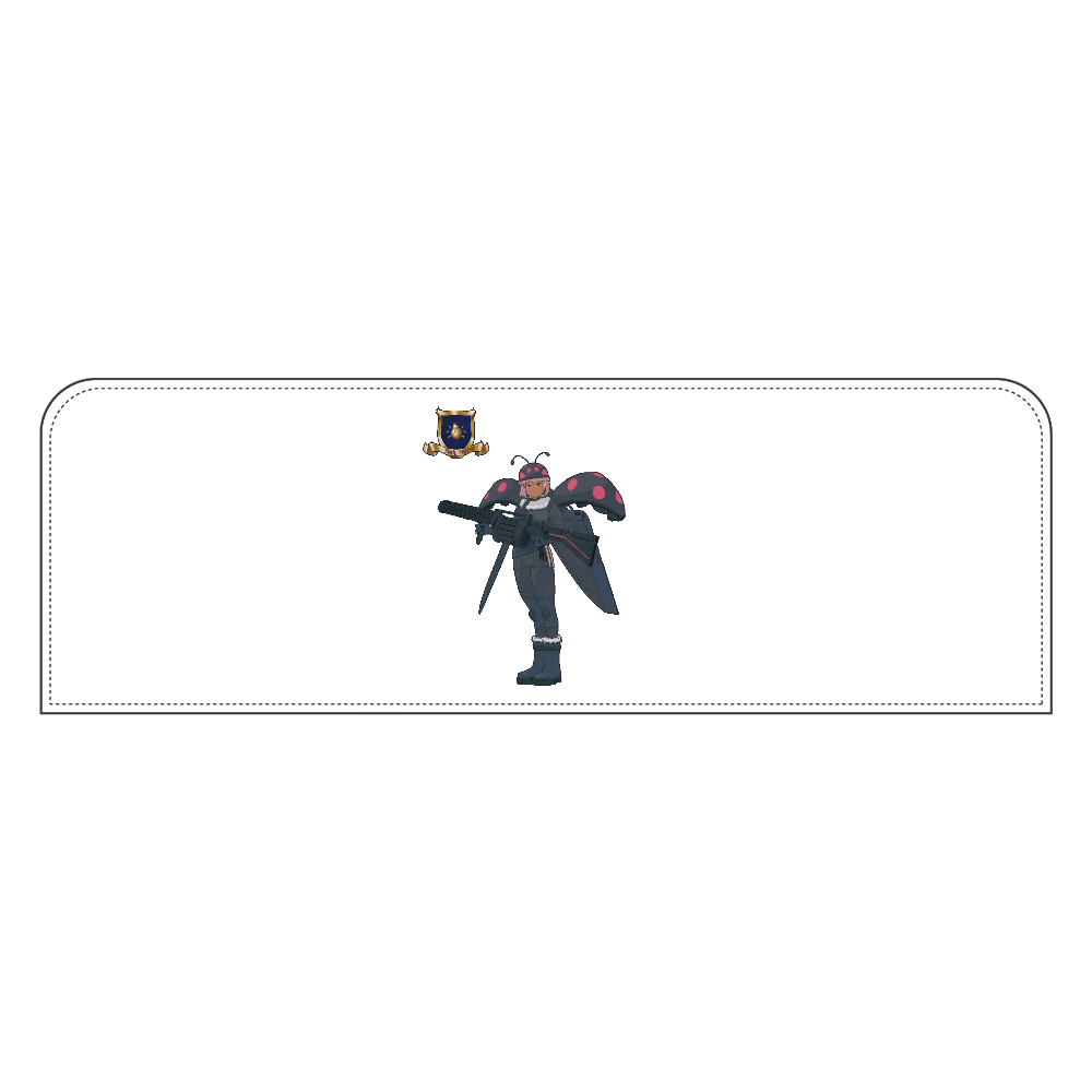 【おちょぼ口さん】テントウムシ LSG08(ペンケース)