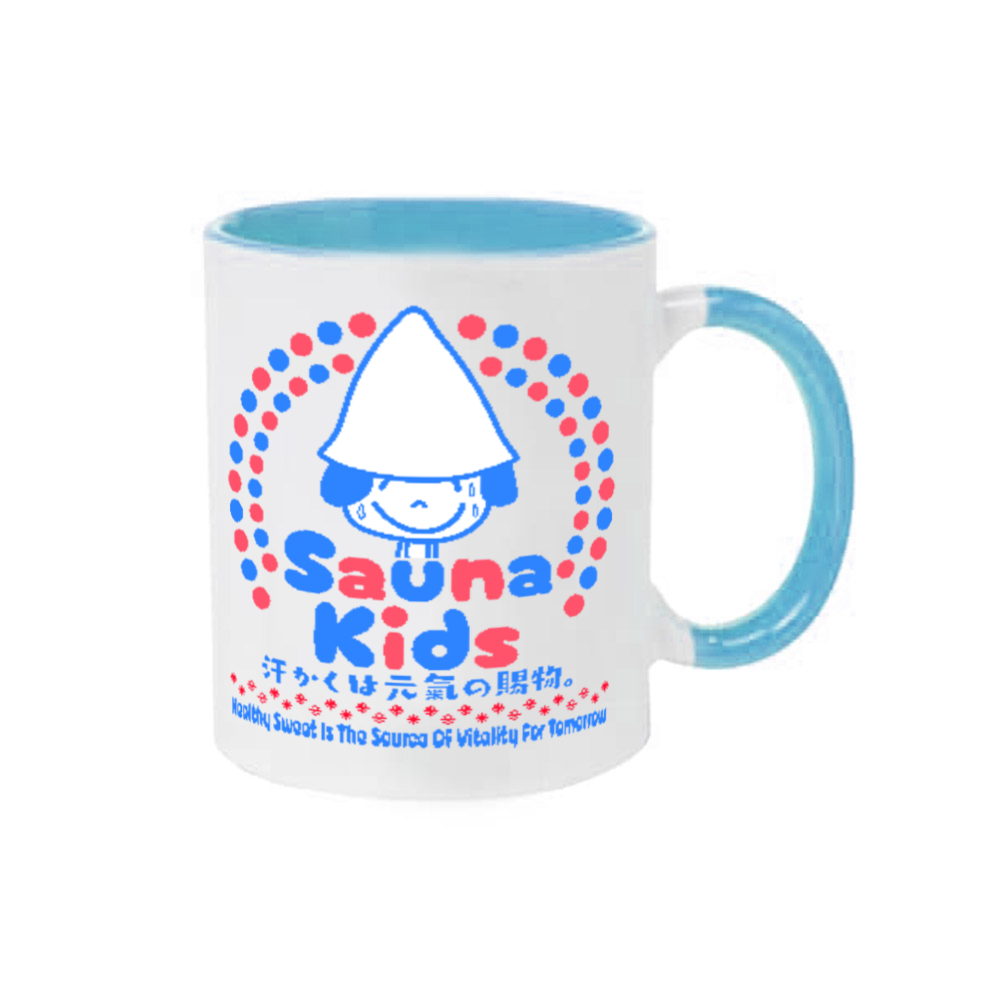 Sauna Kids 2トーンマグカップ