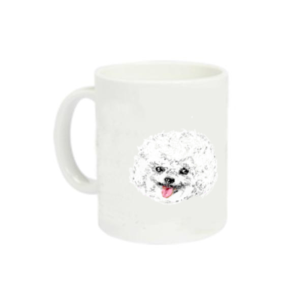 smileビションフリーゼ 定番マグカップ