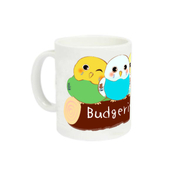 セキセイインコパーティー 定番マグカップ