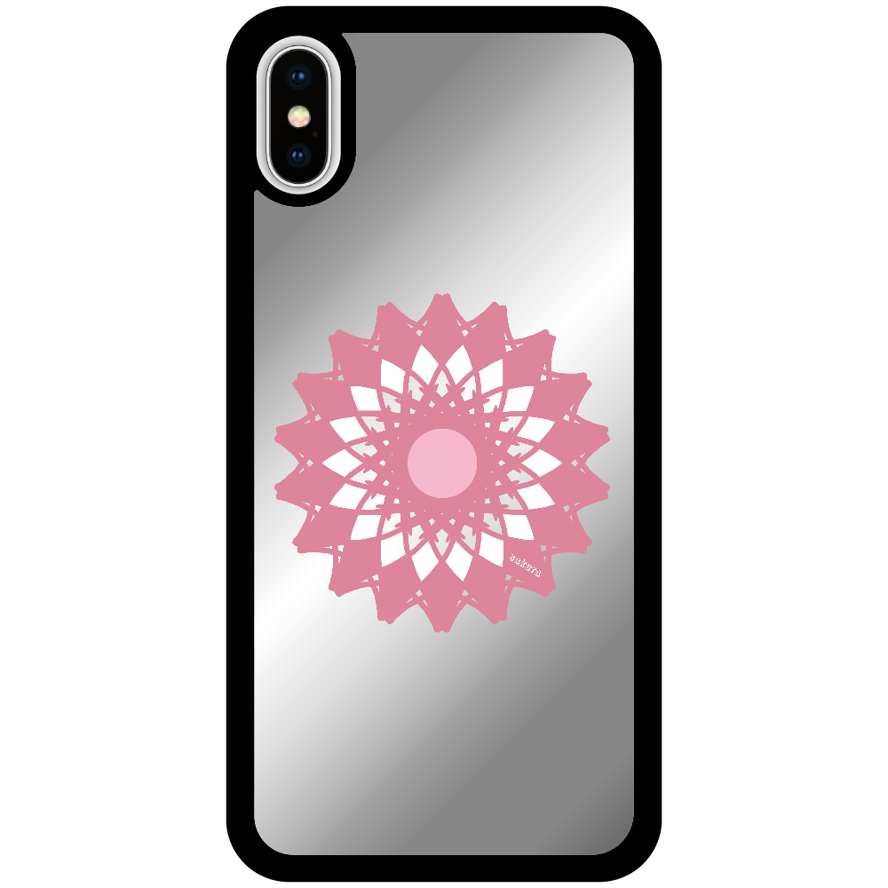 さくら iPhoneX/Xsミラーパネルケース