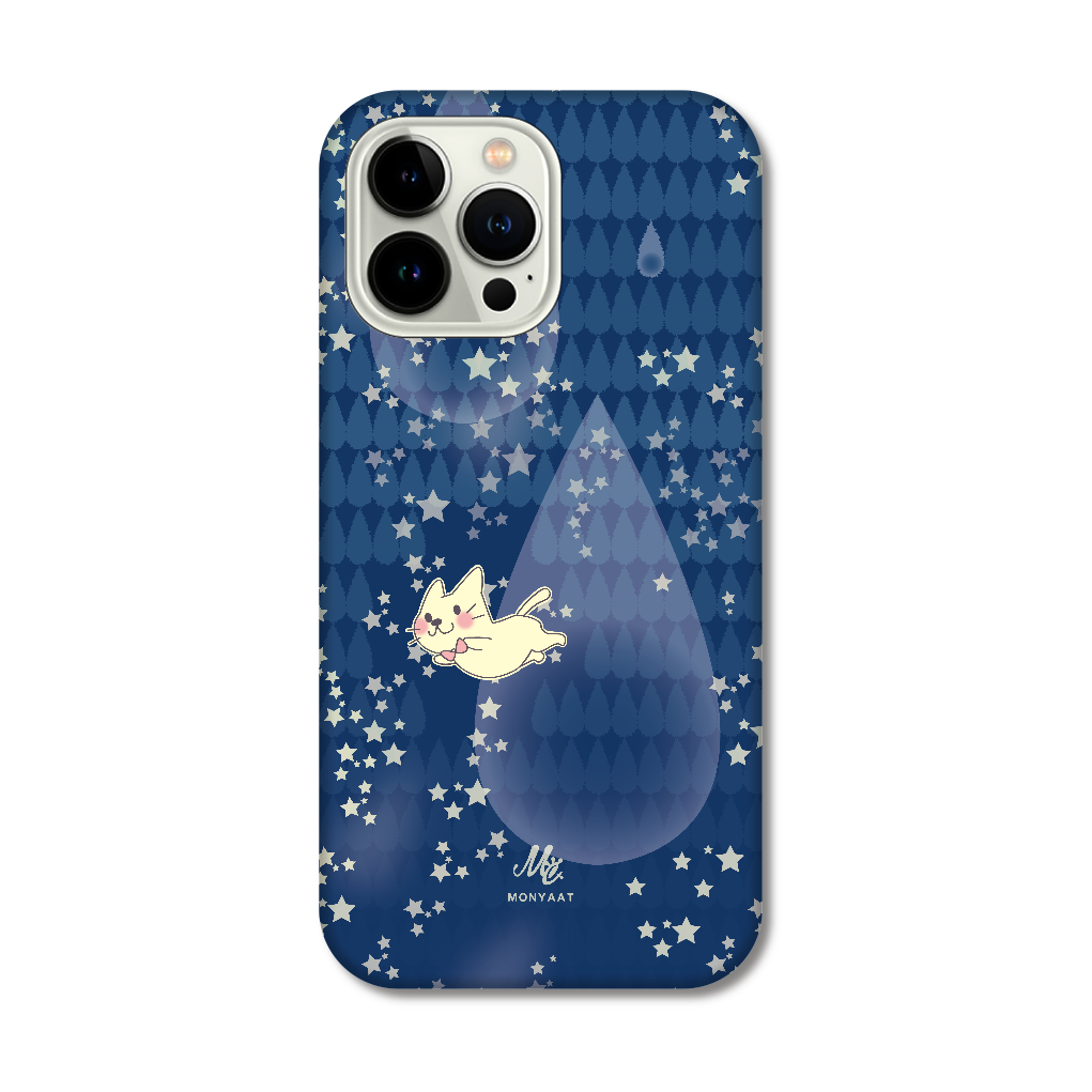 月光雨のねこ*しずく iPhone14 Pro Max