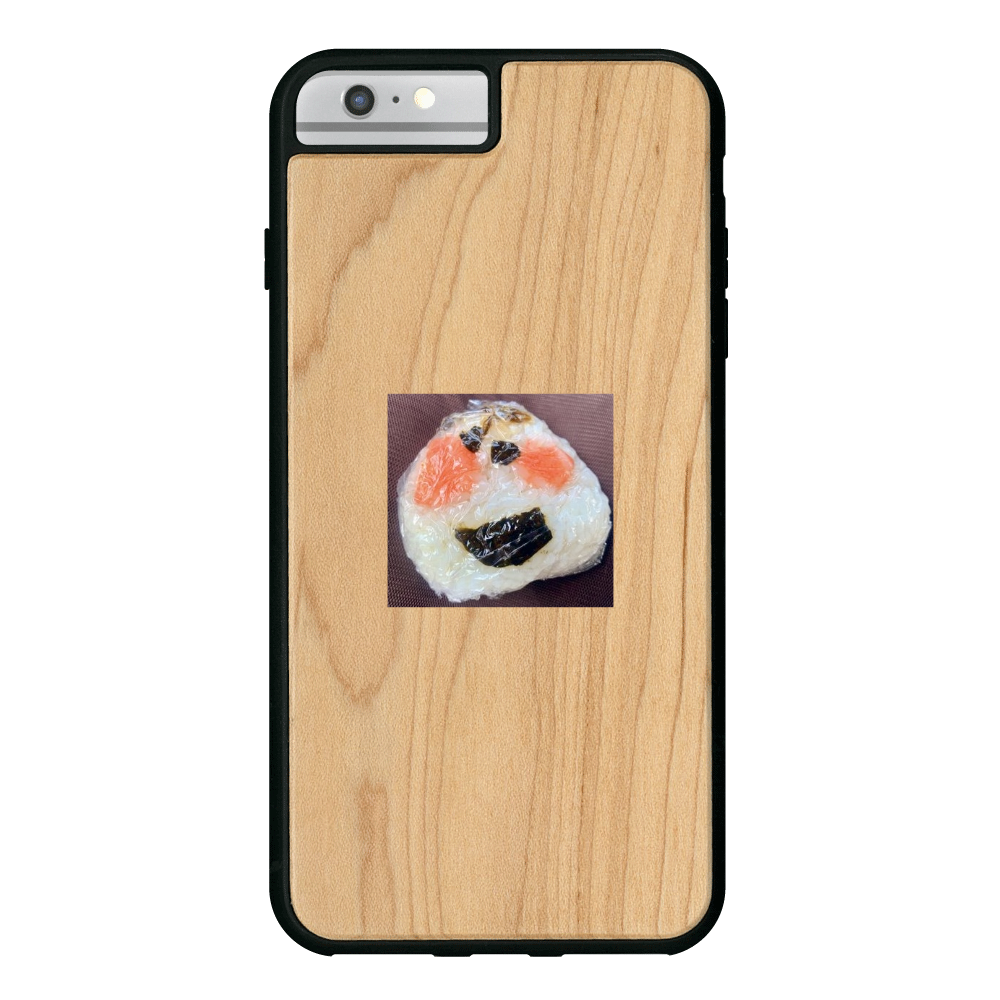 おにぎりOくん iPhone6/6S Plus ウッドケース