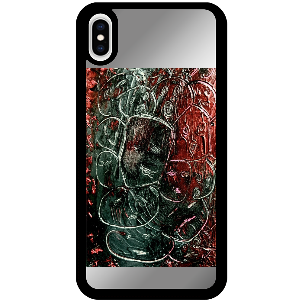 心の顔 iPhoneXS Maxミラーパネルケース