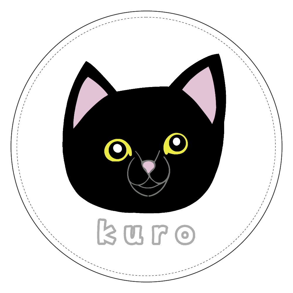 くろねこちゃん コインケース