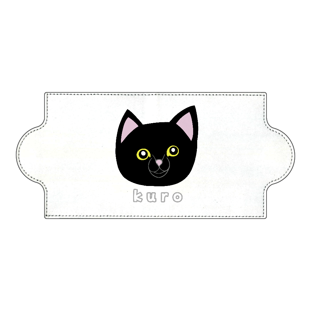 くろねこちゃん PUレザーマスクケース