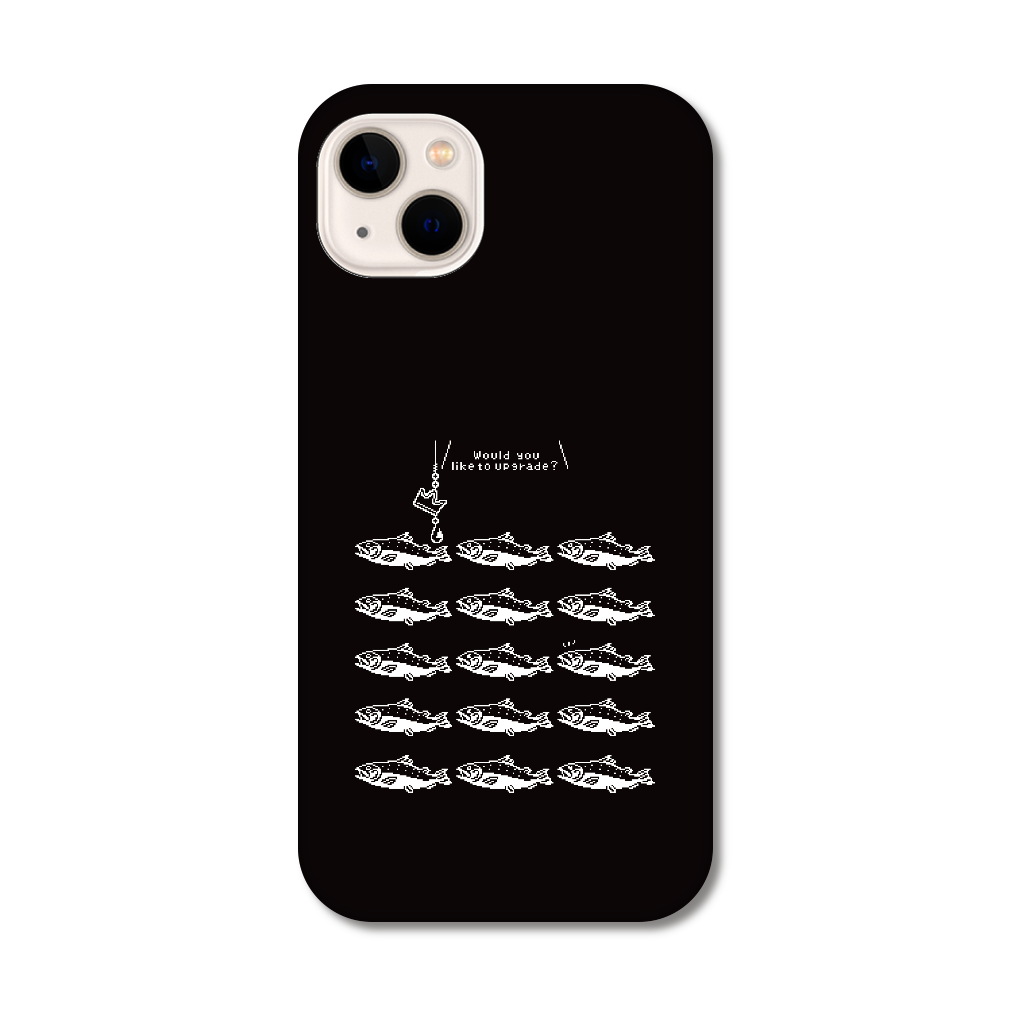サーモンサモタンの群れB　ドット絵 iPhone14 Plus