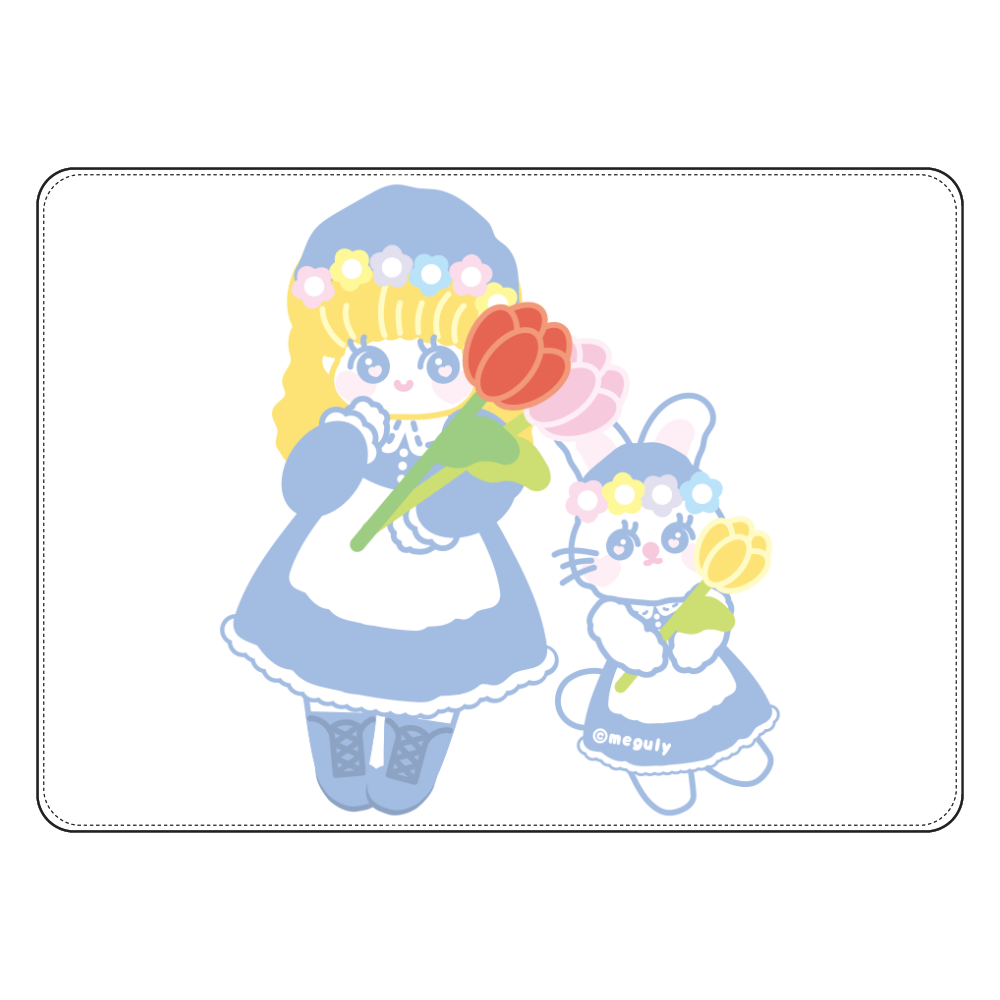 チューリップまつり タブレットケース汎用Mサイズ