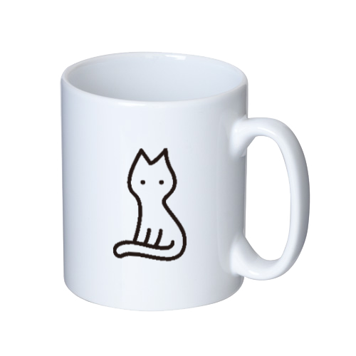 NO CAT NO LIFE 1 マグカップ  ホワイト