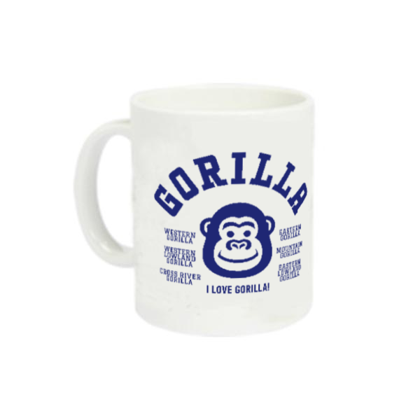 I LOVE GORILLA! ゴリラ大好き 01 定番マグカップ