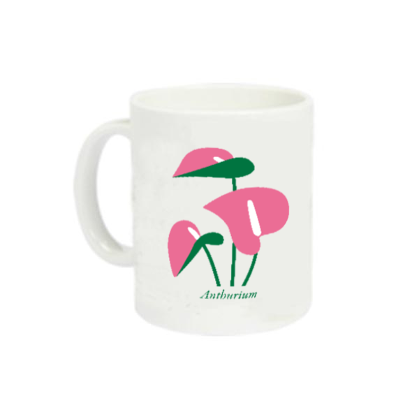 Anthurium Pink 定番マグカップ
