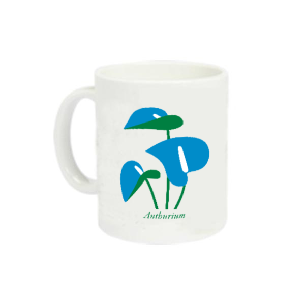 Anthurium Blue 定番マグカップ