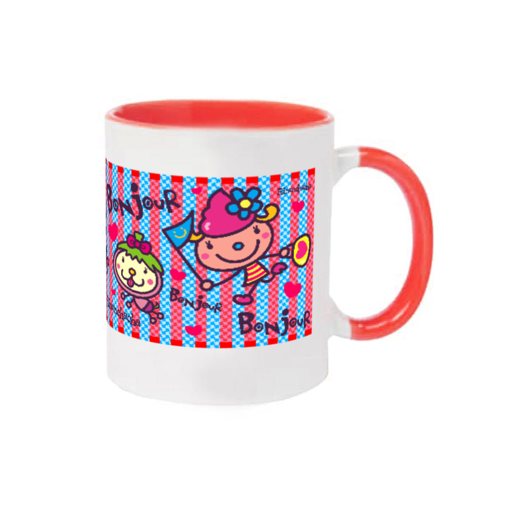 リノンちゃんとチャチャ 2トーンマグカップ